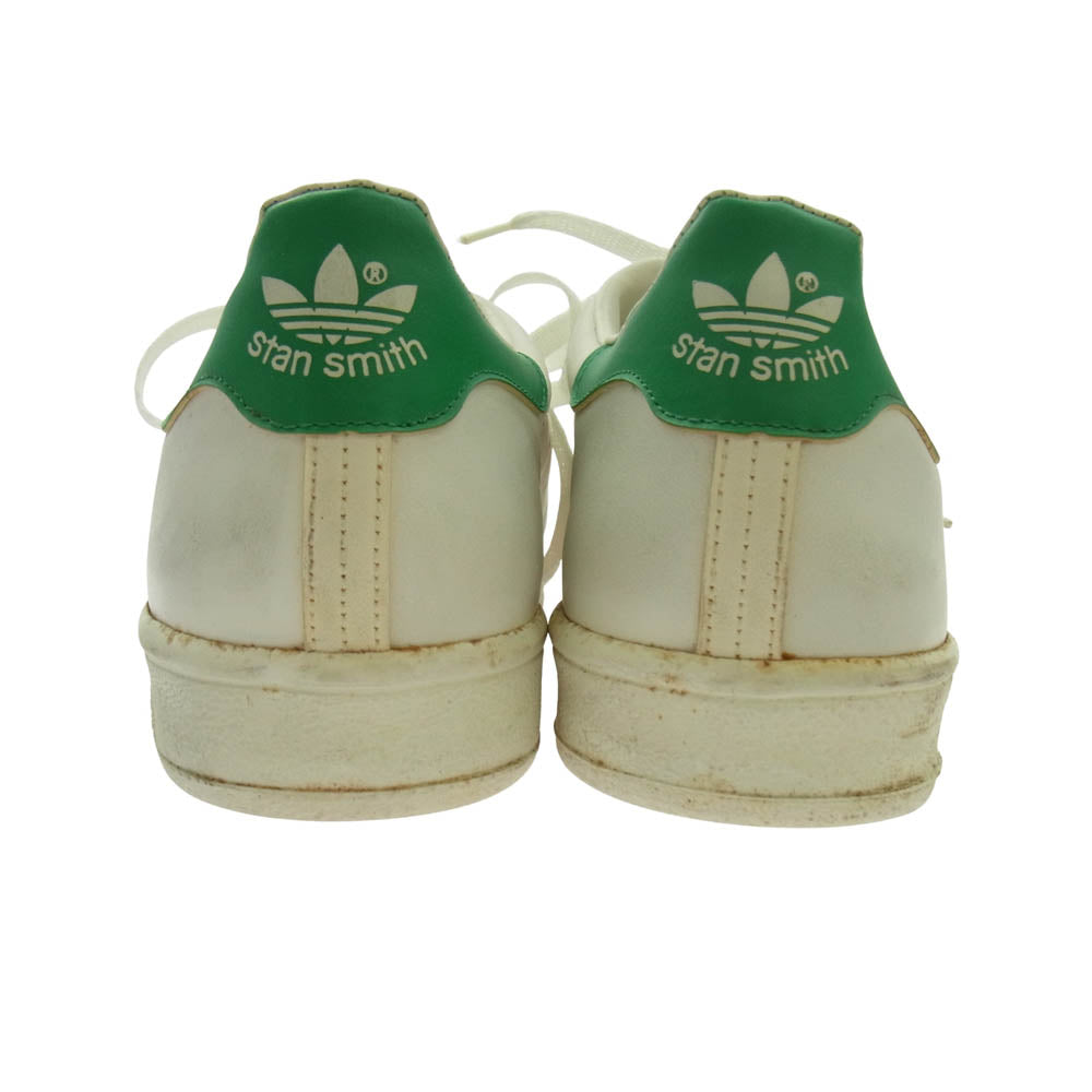 adidas アディダス AF1028 【観賞用】フランス製 80s STAN SMITH VINTAGE スタンスミス ヴィンテージ ローカット ホワイト系 25.5cm【中古】