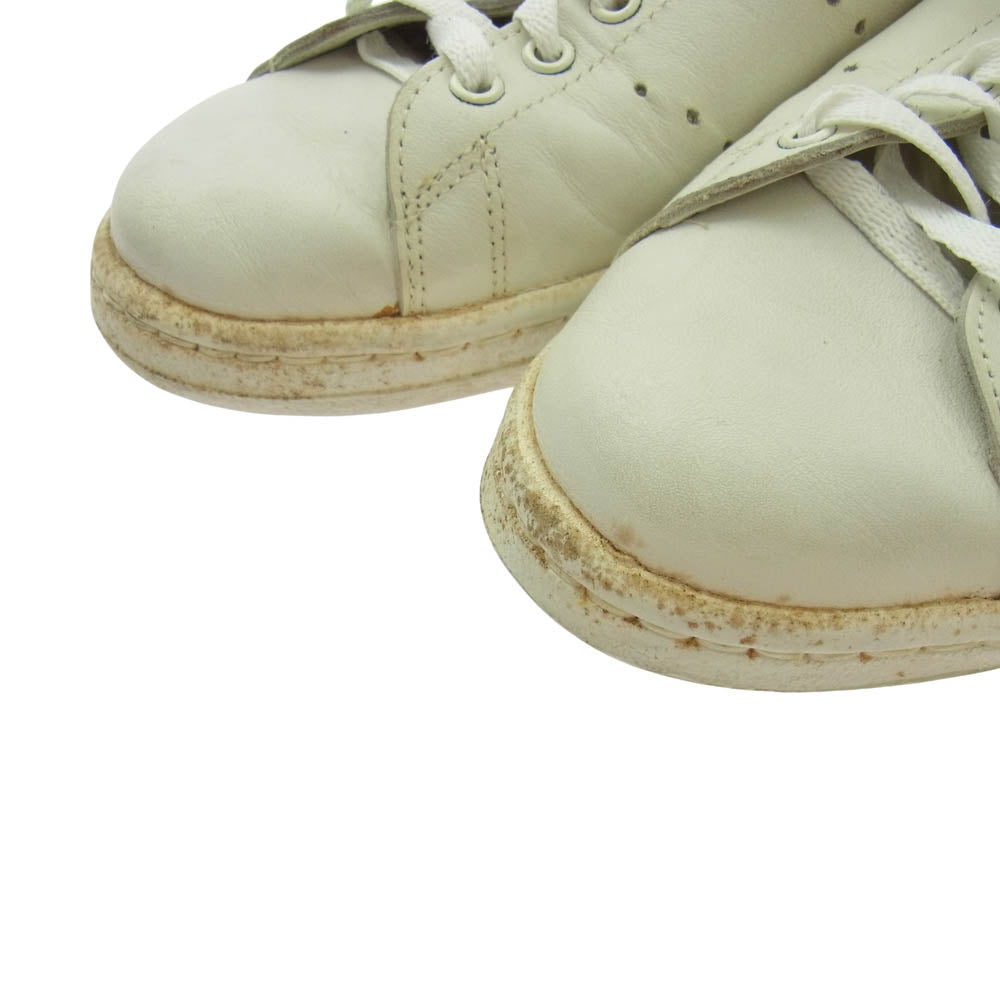 adidas アディダス AF1028 【観賞用】フランス製 80s STAN SMITH VINTAGE スタンスミス ヴィンテージ ローカット ホワイト系 25.5cm【中古】