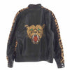 Lewis Leathers ルイスレザー LLUK1131 IGGY POP’S JACKET イギー ポップ ジャケット レオパード ハラコ シングル ライダース レザー ジャケット ブラック系 ブラウン系 40【中古】