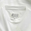 MAISON MARGIELA メゾンマルジェラ 22AW S51GC0516 ナンバリング ロゴ ショートスリーブ シャツ 半袖 Tシャツ ホワイト系 M【極上美品】【中古】