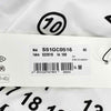 MAISON MARGIELA メゾンマルジェラ 22AW S51GC0516 ナンバリング ロゴ ショートスリーブ シャツ 半袖 Tシャツ ホワイト系 M【極上美品】【中古】