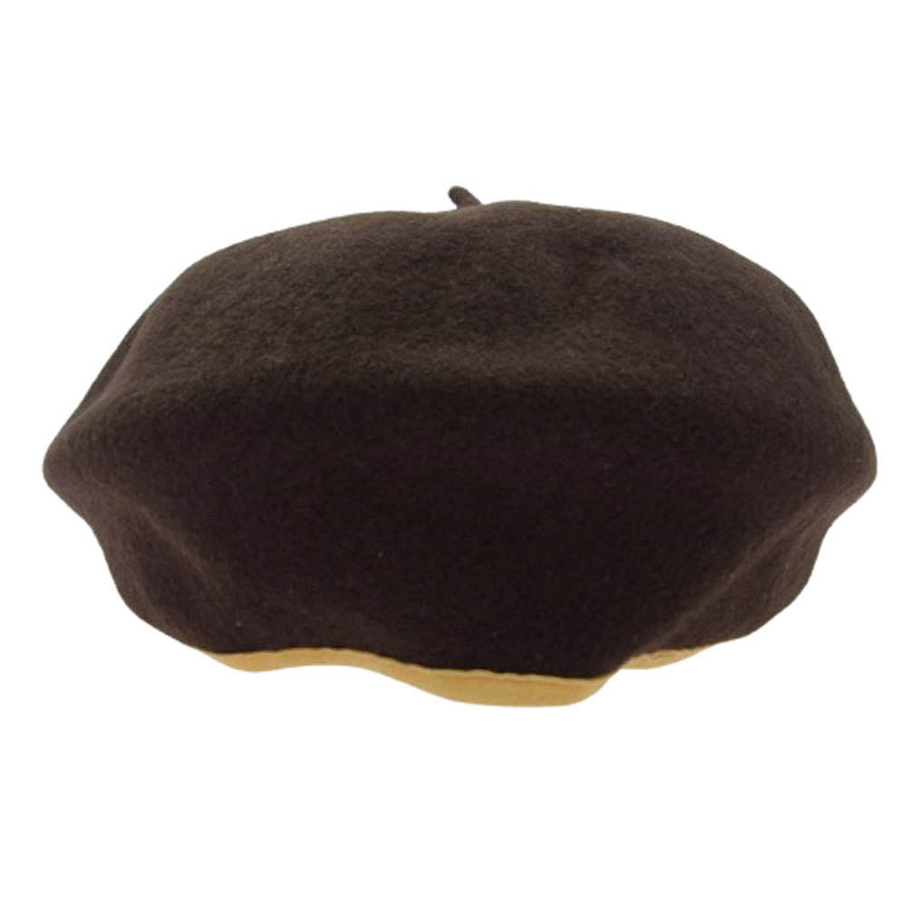 VISVIM ビズビム 15AW ビズビム 0115203003023 REGIMENT BERET ベレー帽 キャップ 帽子 ブラウン系【中古】
