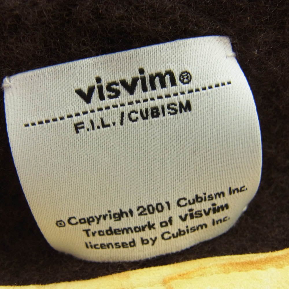 VISVIM ビズビム 15AW ビズビム 0115203003023 REGIMENT BERET ベレー帽 キャップ 帽子 ブラウン系【中古】