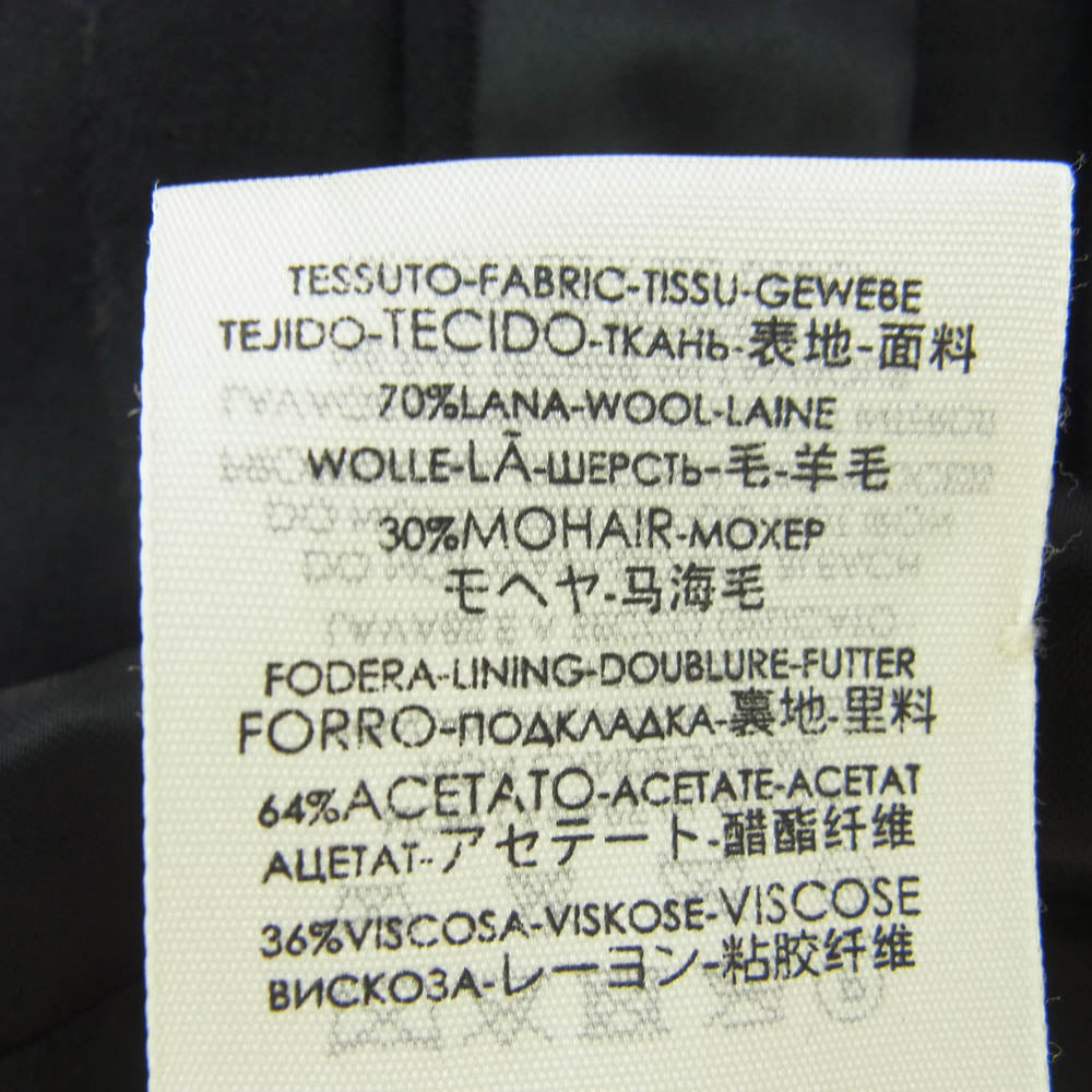 SAINT LAURENT サンローラン ウール ベルト ブラック系 M【中古】