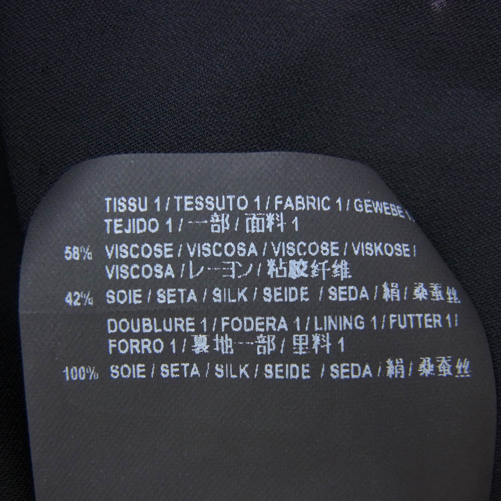 SAINT LAURENT サンローラン 529399 Y854T レオパード ワンピース ブラック系 レッド系 34【中古】