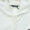 BALENCIAGA バレンシアガ 641679 TJVI6 LANGUAGE ランゲージプリント プルオーバー パーカー ポルトガル製 ホワイト系 XXS【美品】【中古】