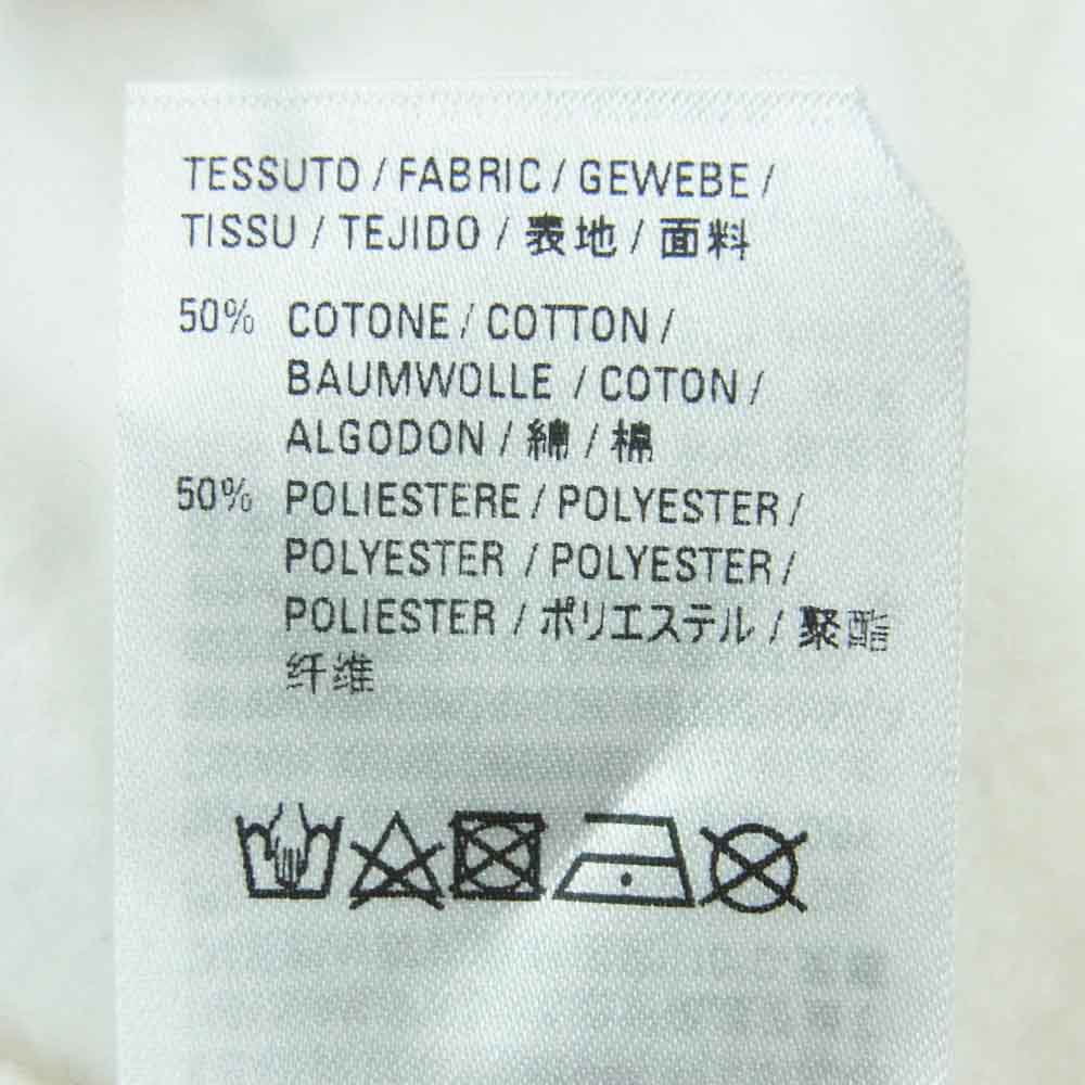 BALENCIAGA バレンシアガ 641679 TJVI6 LANGUAGE ランゲージプリント プルオーバー パーカー ポルトガル製 ホワイト系 XXS【美品】【中古】