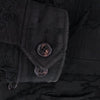 UNDERCOVER アンダーカバー 09AW D4210 Arts&Crafts 85 デニム加工 瘡蓋 クラスト デニム ボアランチコート ジャケット ブラック系 2【中古】