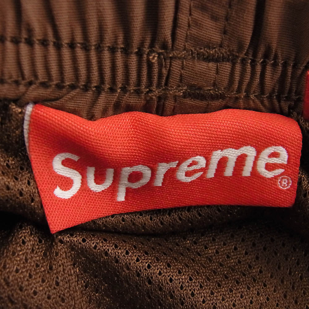 Supreme シュプリーム 22SS Arc Water Short アーチ ロゴ ウォーター ショーツ 刺繍 水陸両用 ショート パンツ ブラウン系 M【極上美品】【中古】