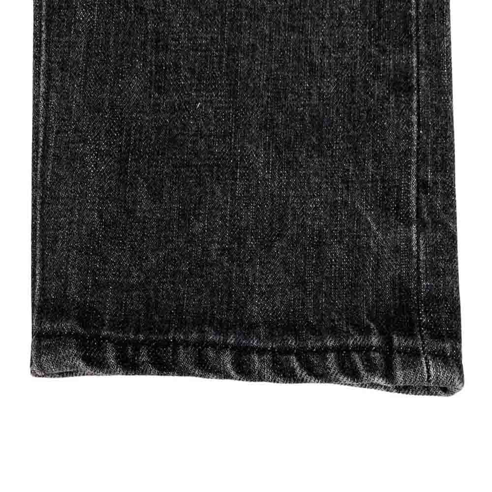 Supreme シュプリーム USA製 リジッド スリム ジーンズ 赤耳 ブラック デニム パンツ W32 ダークグレー系 32【中古】