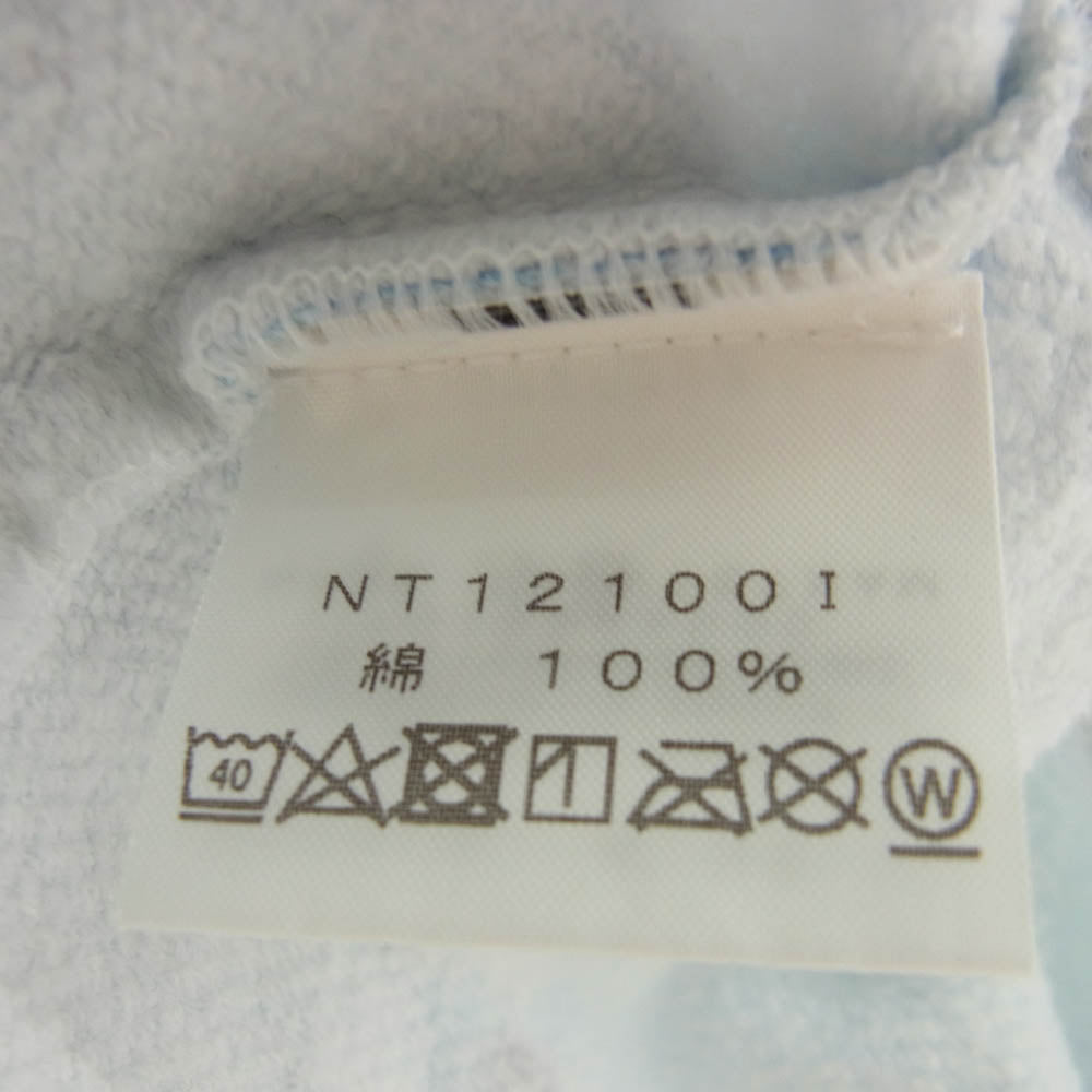 Supreme シュプリーム 21SS NT12100I × THE NORTH FACE Ice Climb Hooded Sweatshirt ザノース フェイス アイス クライム フーデッド スウェット パーカー ブルー系 L【中古】