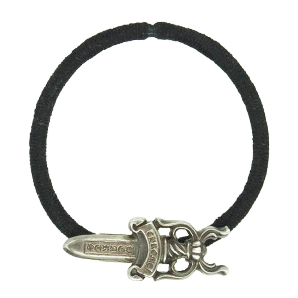 CHROME HEARTS クロムハーツ（原本無） HAIRBAND ダガー ボタン ヘアゴム コンチョ【中古】
