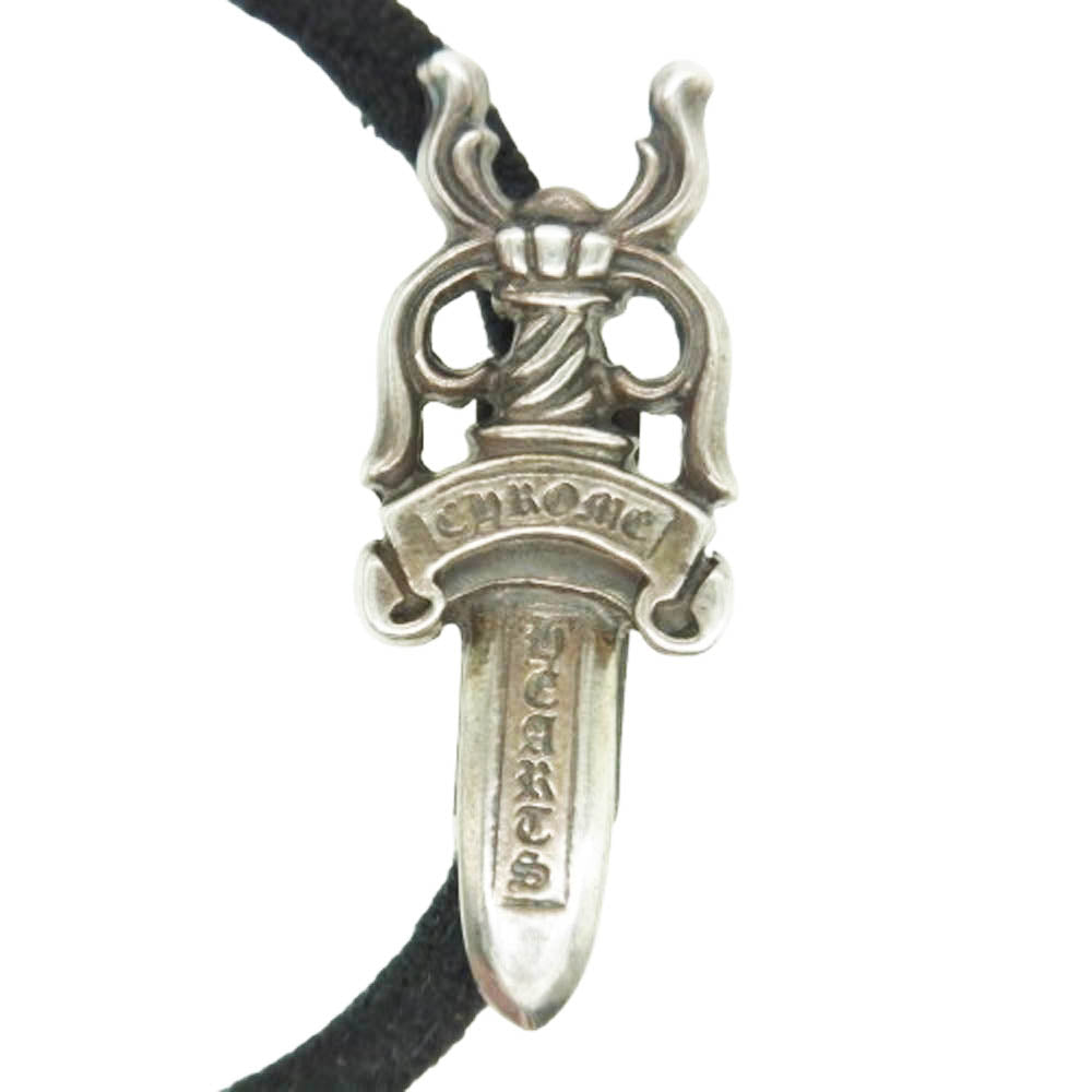 CHROME HEARTS クロムハーツ（原本無） HAIRBAND ダガー ボタン ヘアゴム コンチョ【中古】