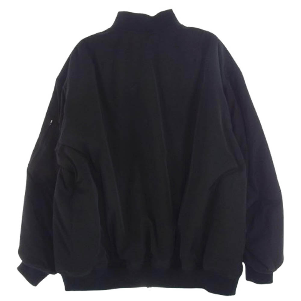 エドウィナホール EH45J-02-11 MA-1 BIG BLOUSON BLACK エムエーワン ビッグ ブルゾン ブラック系 M【中古】