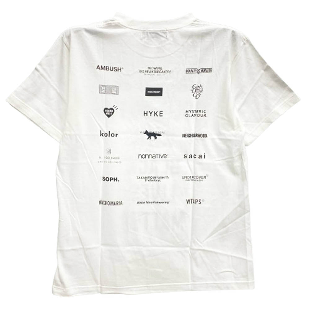 HUMAN MADE ヒューマンメイド XX19TE007 JAPANESE SOLIDARITY WITH BLACK LIVES MATTER TEE チャリティー 半袖 Tシャツ ホワイト系 L【極上美品】【中古】