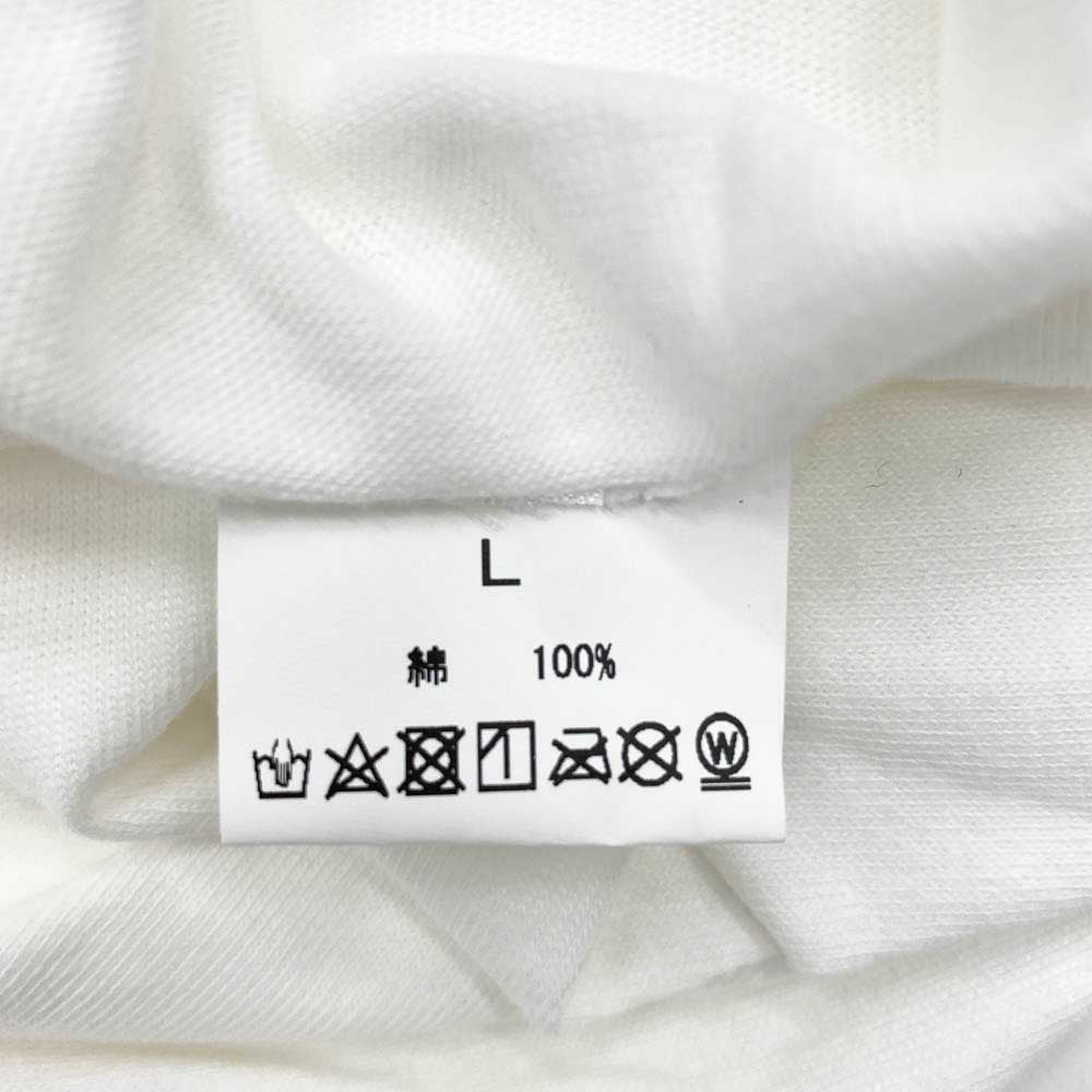 HUMAN MADE ヒューマンメイド XX19TE007 JAPANESE SOLIDARITY WITH BLACK LIVES MATTER TEE チャリティー 半袖 Tシャツ ホワイト系 L【極上美品】【中古】