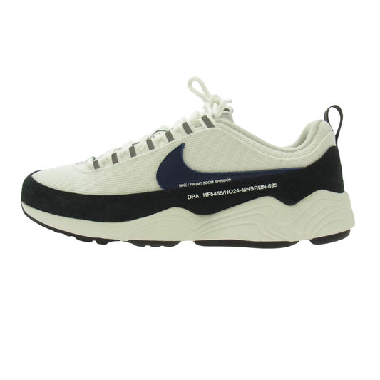 NIKE ナイキ HF5455-100 Fragment Air Zoom Spiridon SP Blue Void フラグメント エアズーム スピリドンSP ブルーヴォイド ローカット スニーカー ホワイト系 27.5cm【極上美品】【中古】