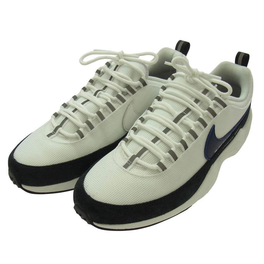 NIKE ナイキ HF5455-100 Fragment Air Zoom Spiridon SP Blue Void フラグメント エアズーム スピリドンSP ブルーヴォイド ローカット スニーカー ホワイト系 27.5cm【極上美品】【中古】