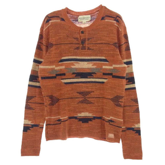 RALPH LAUREN ラルフローレン DENIM&SUPPLY ポロ ニット XS オレンジ系 XS【中古】