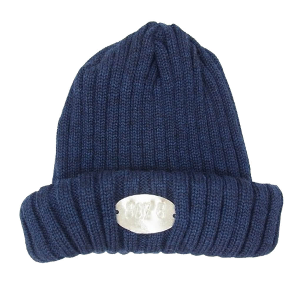 フルールドバニュ フランス製 LE BONNET ザ・ビーニー ブルー ネイビー系【中古】