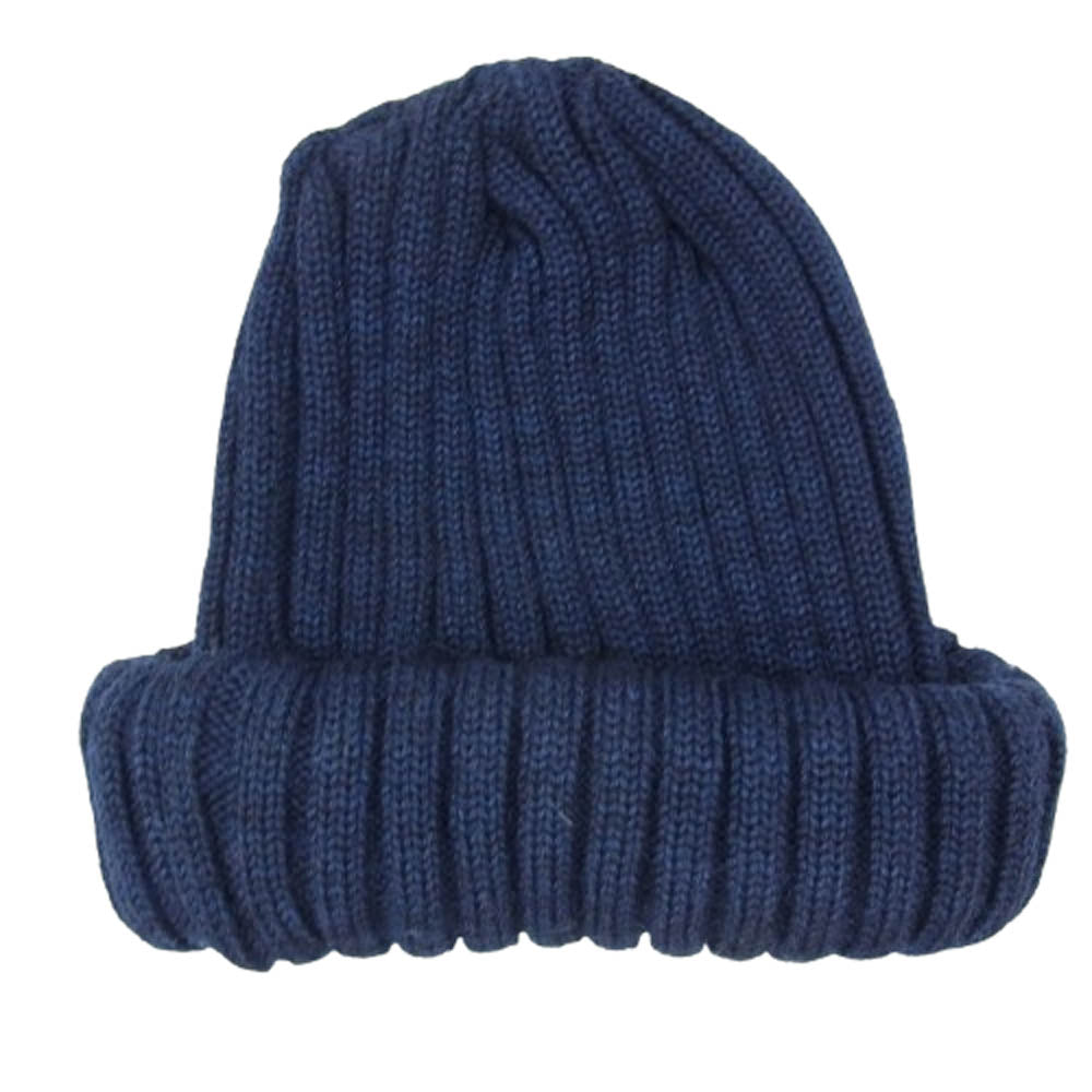 フルールドバニュ フランス製 LE BONNET ザ・ビーニー ブルー ネイビー系【中古】