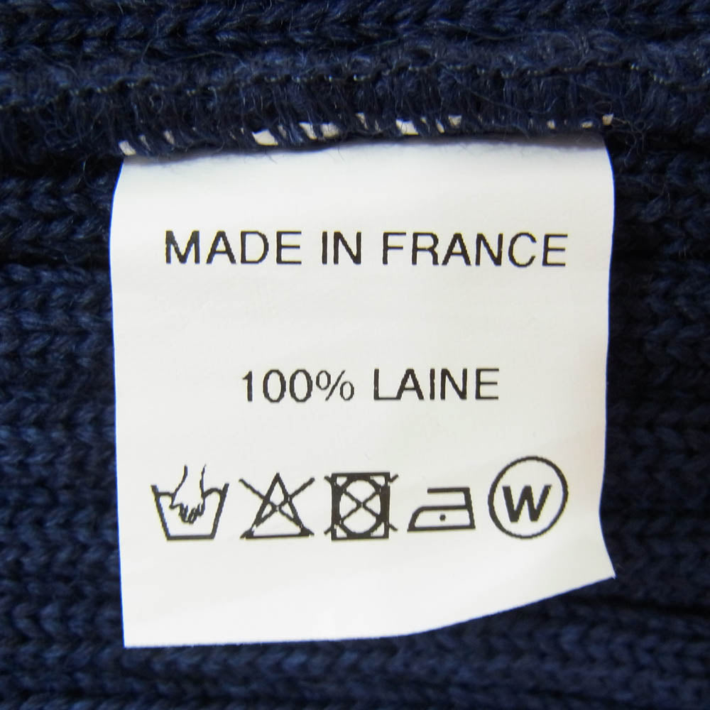 フルールドバニュ フランス製 LE BONNET ザ・ビーニー ブルー ネイビー系【中古】