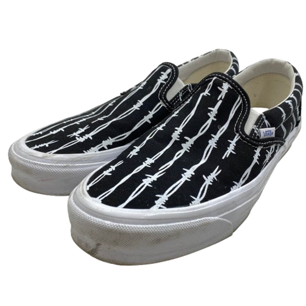 VANS バンズ Og Classic Slip-On Lx Barbed Wire 有刺鉄線