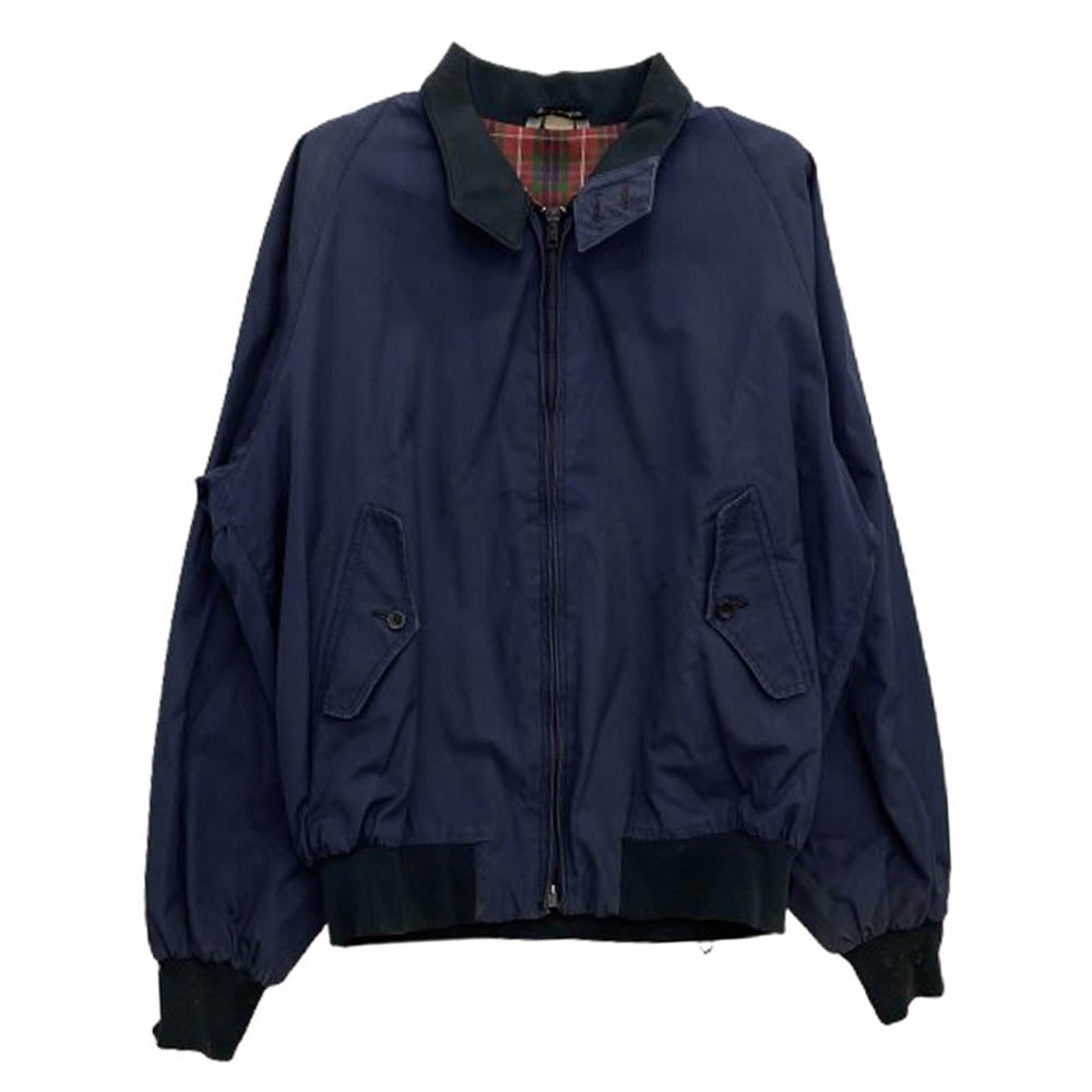 BARACUTA バラクータ ヴィンテージ 英国製 80s G9 ハリントン ジャケット ブルゾン ネイビー系 42【中古】