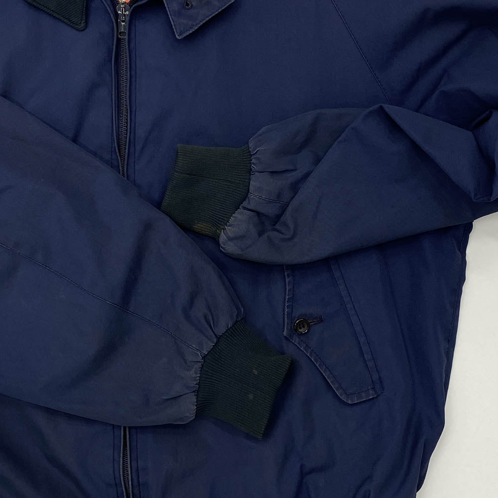 BARACUTA バラクータ ヴィンテージ 英国製 80s G9 ハリントン ジャケット ブルゾン ネイビー系 42【中古】