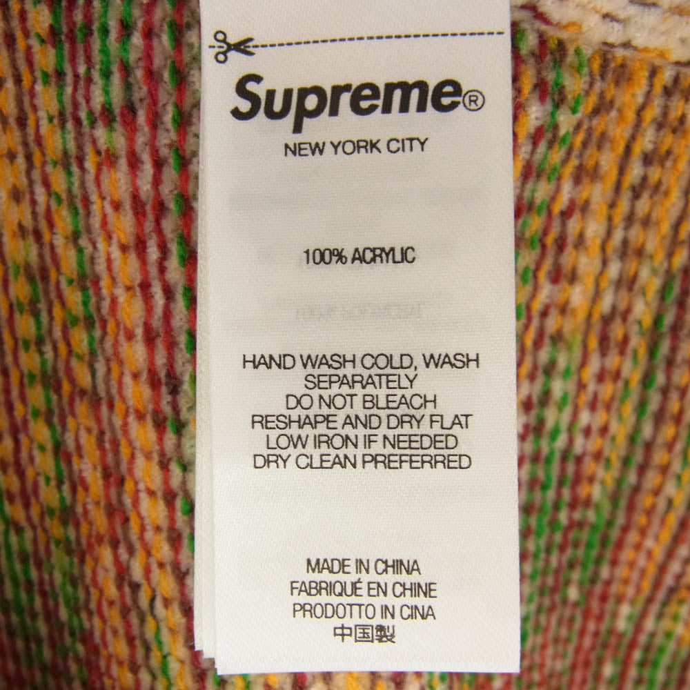 Supreme シュプリーム 24SS Contrast Arc Sweater コントラストアークセーター ニット マルチカラー系 M【中古】