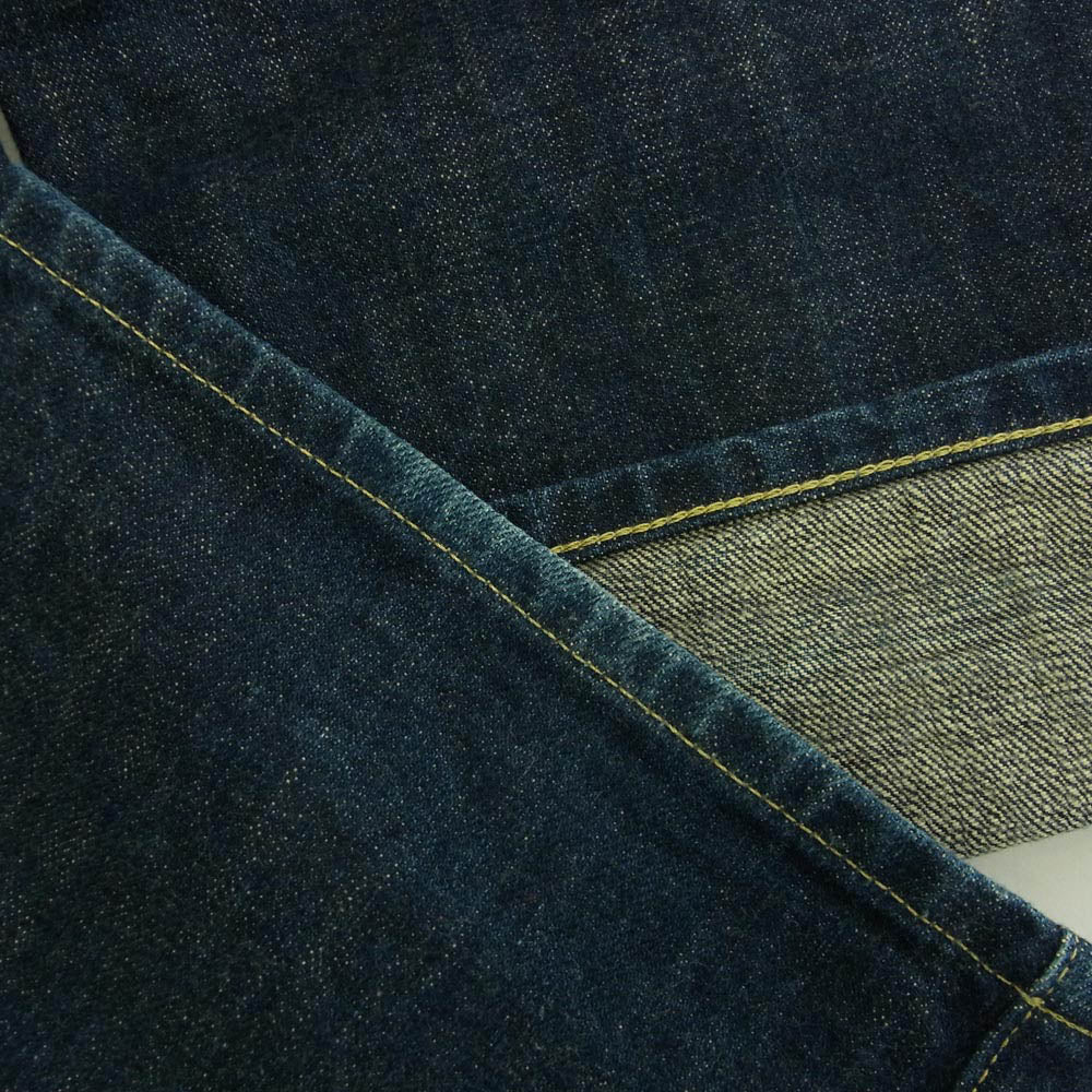 HideandSeek ハイドアンドシーク HP-12109 赤耳 ジーンズ Gパン ジーパン デニム パンツ インディゴブルー系 XXL【中古】