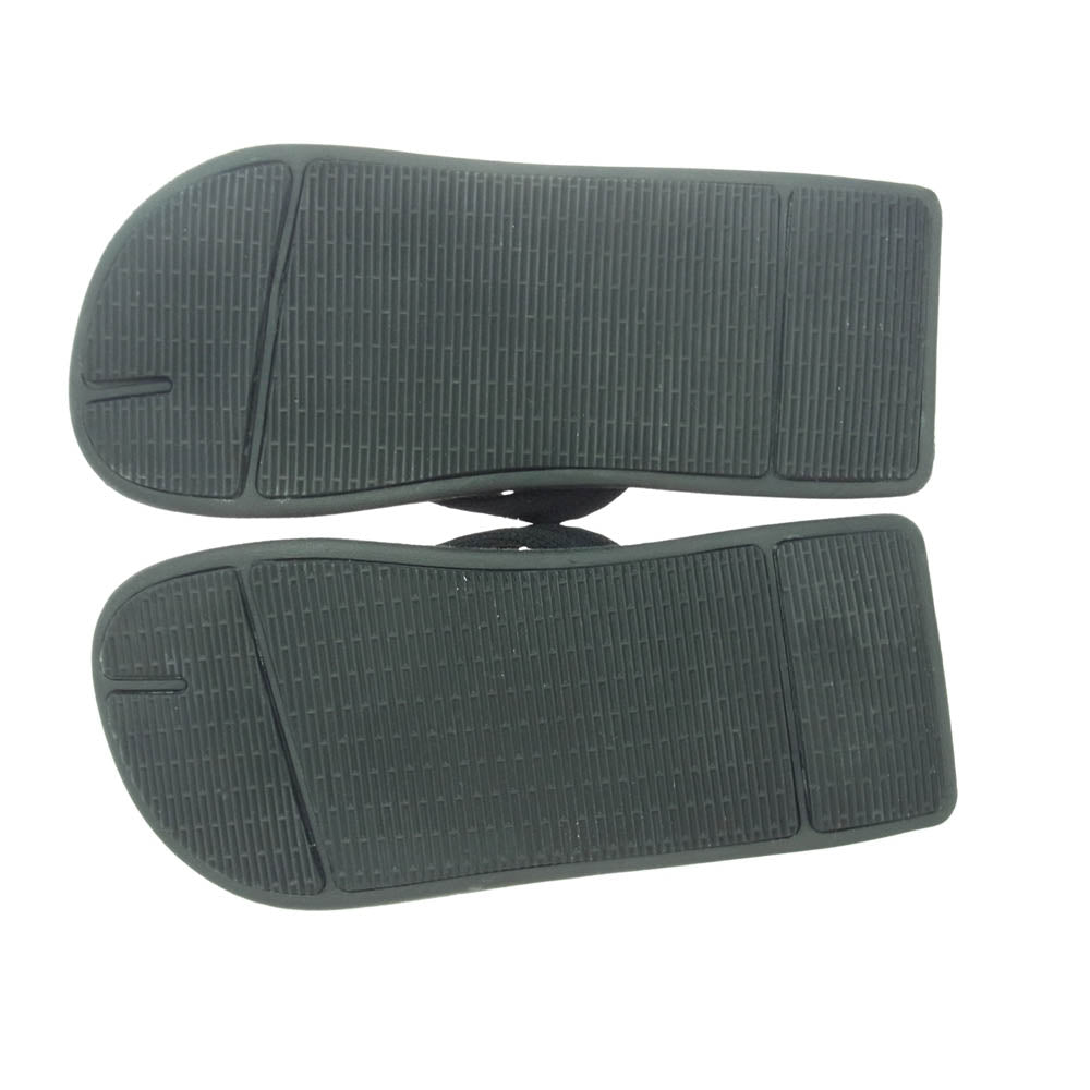 mastermind JAPAN マスターマインドジャパン 53209-1-00117 Havaianas スクエアソール ファブリック ストラップ ラバー ブラック系 グレー系 25cm【中古】