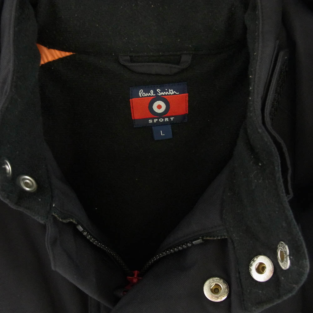 Paul Smith ポール・スミス SPORT M-65 TYPE 中綿 ジャケット ブラック系 L【中古】