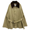Barbour バブアー 2201233 × nano universe OS BEDALE BELTED JACKET グレー系 36【美品】【中古】