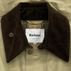 Barbour バブアー 2201233 × nano universe OS BEDALE BELTED JACKET グレー系 36【美品】【中古】