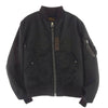 Buzz Rickson's バズリクソンズ BR14964 WILLIAM GIBSON COLLECTION Type BLACK MA-1 SLENDER ウィリアムギブソン MA-1 フライト ミリタリー ジャケット ブラック系 40【中古】