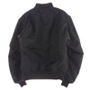 Buzz Rickson's バズリクソンズ BR14964 WILLIAM GIBSON COLLECTION Type BLACK MA-1 SLENDER ウィリアムギブソン MA-1 フライト ミリタリー ジャケット ブラック系 40【中古】