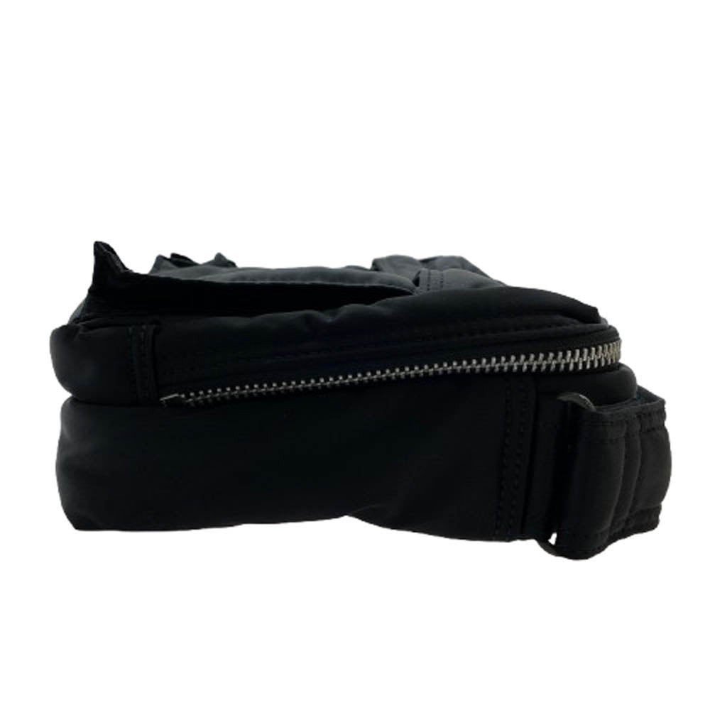 PORTER ポーター 622-15154 TANKER SLING BAG W zip BLACK Wジップ タンカー スリング バッグ ショルダーバッグ ブラック系【美品】【中古】
