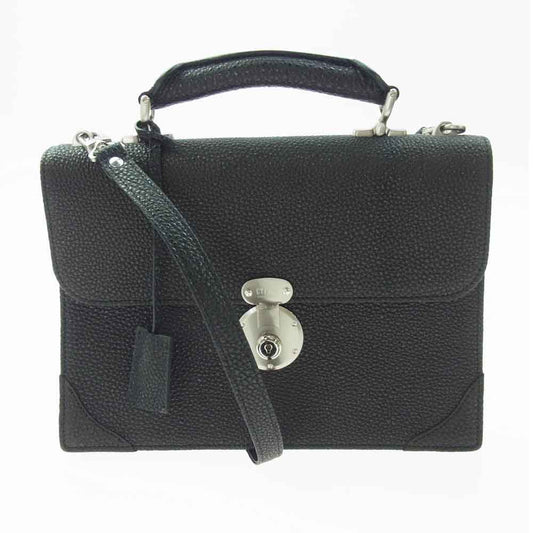 CYPRIS キプリス KIWAMI SERIES 極みシリーズ ミニかぶせブリーフ 2WAY ブリーフケース ビジネスバッグ ブラック系【美品】【中古】