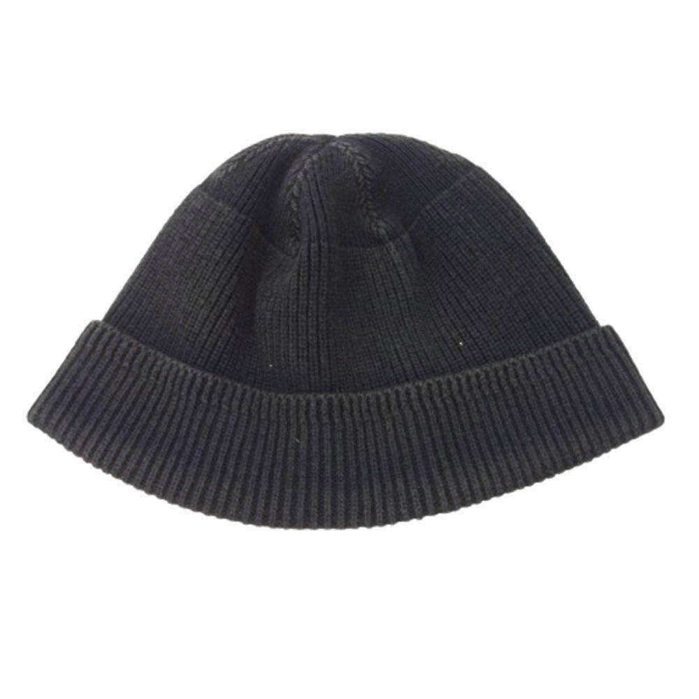 TENDERLOIN テンダーロイン T-BEANIE COTTON ビーニー コットン ニットキャップ 黒系 ダークグレー系【中古】