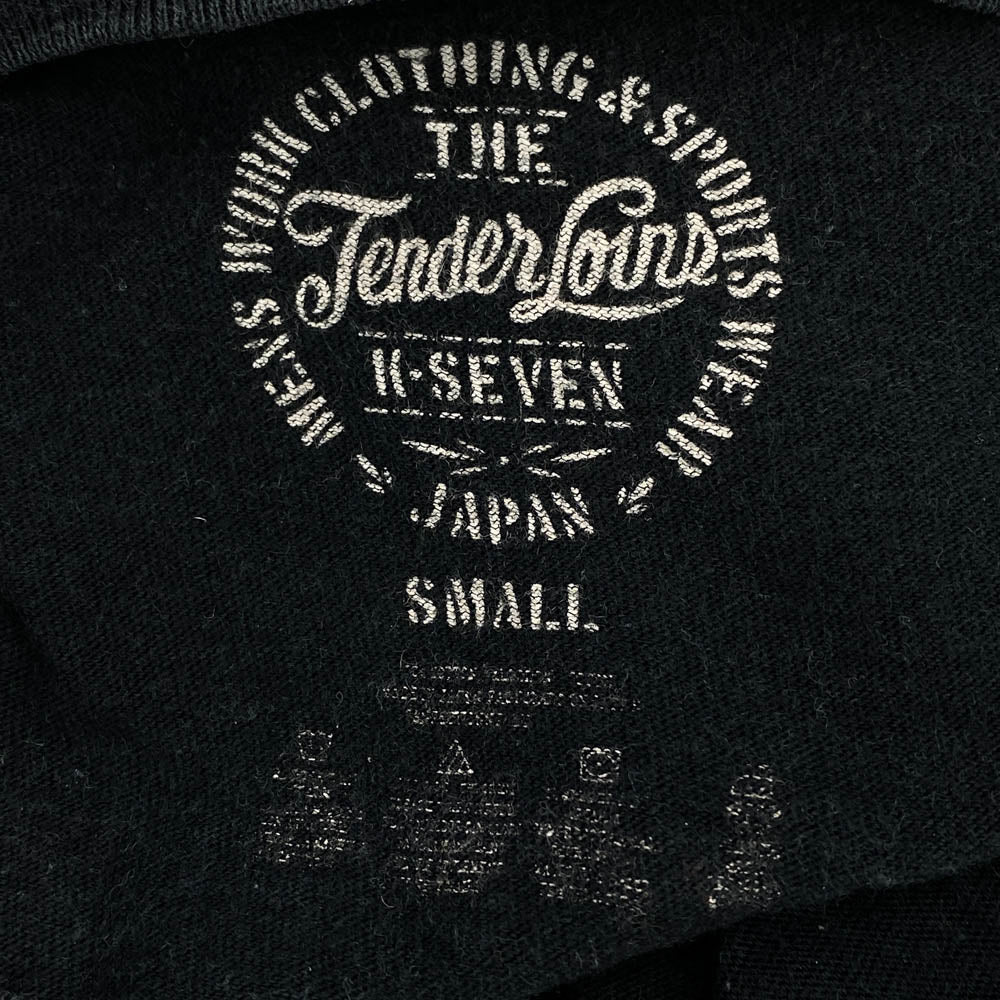 TENDERLOIN テンダーロイン T-TEE GENUINE PARTS サークル スカル サンダー 半袖 Tシャツ ブラック系 S【中古】