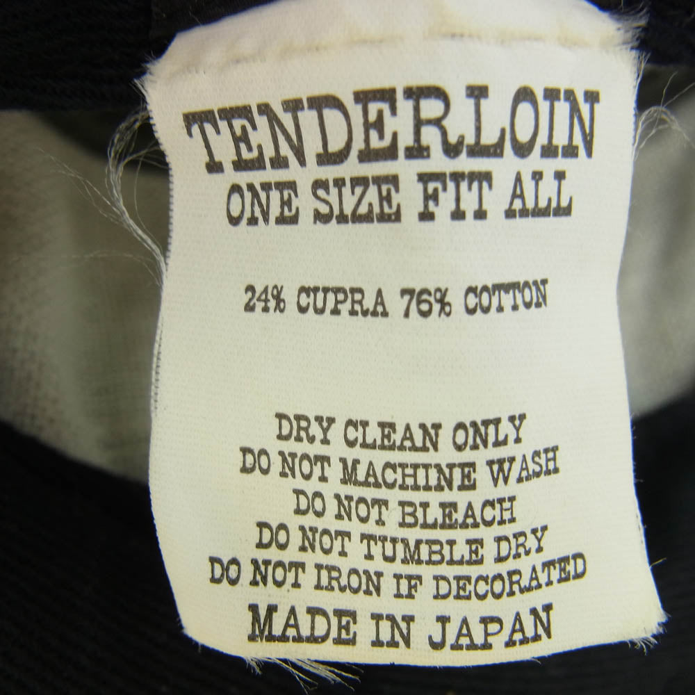 TENDERLOIN テンダーロイン T-6P CAP 6パネル キャップ オリーブ系 カーキ系【中古】