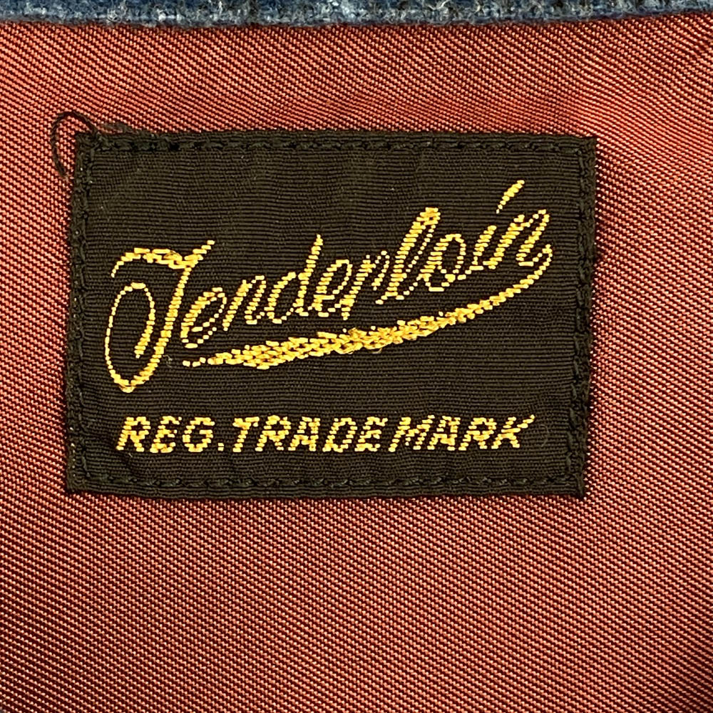 TENDERLOIN テンダーロイン T-PRINT FLANNEL SHT プリント フランネル シャツ ブルー系 XS【中古】