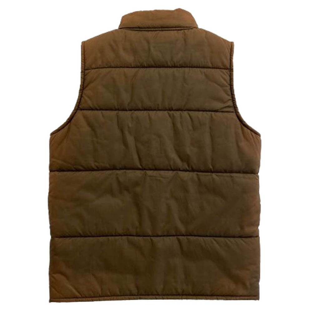 TENDERLOIN テンダーロイン T-NRA VEST 中綿 ベスト ブラウン系 36【中古】