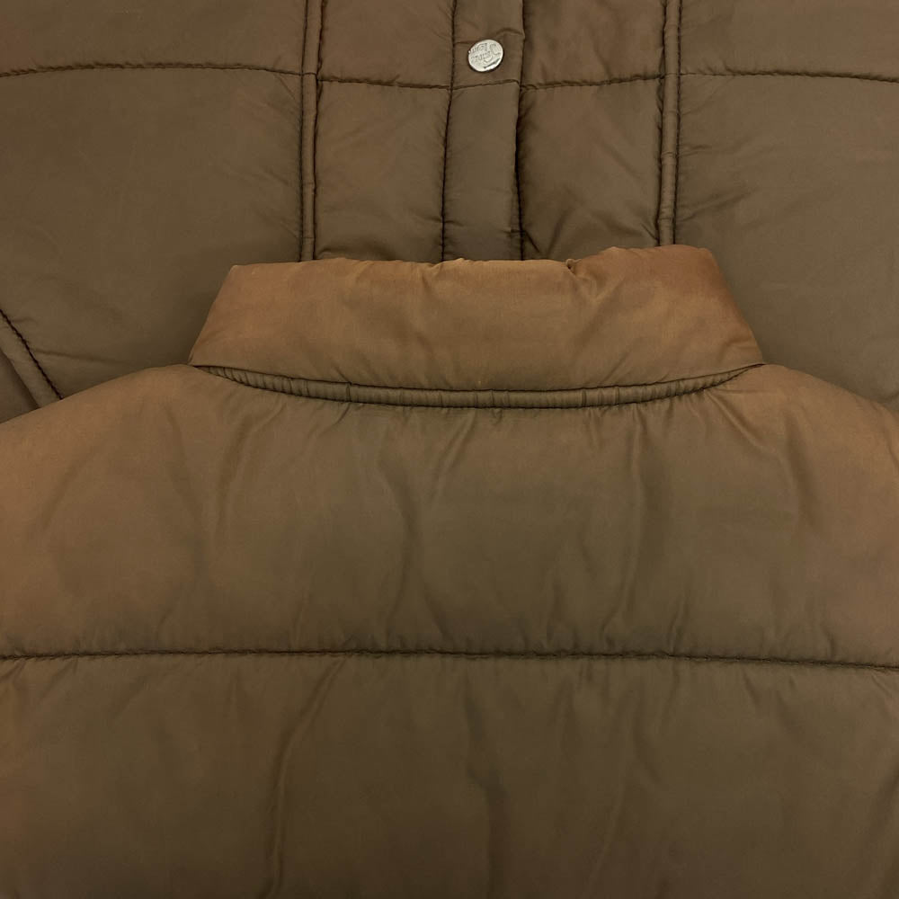 TENDERLOIN テンダーロイン T-NRA VEST 中綿 ベスト ブラウン系 36【中古】