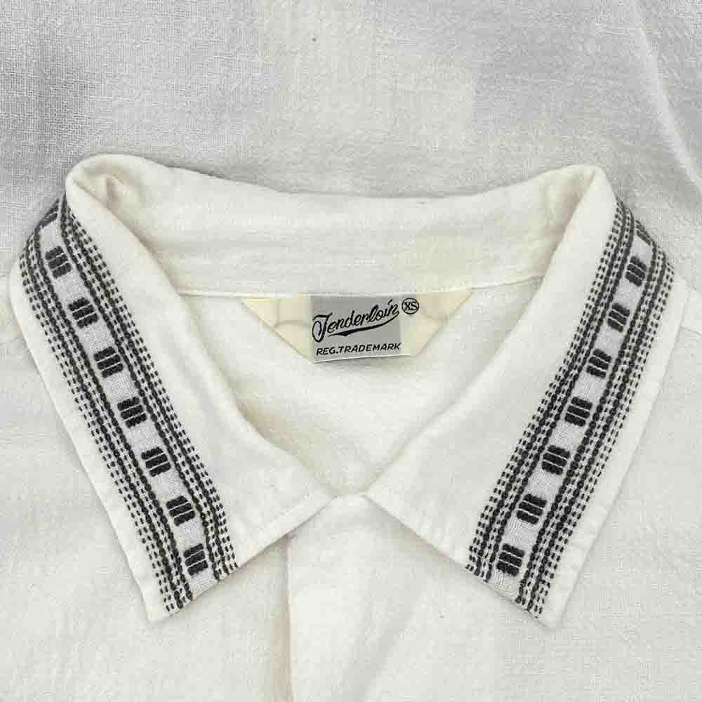 TENDERLOIN テンダーロイン T-BAJA SHT L/S バハ シャツ 長袖 ホワイト系 XS【中古】