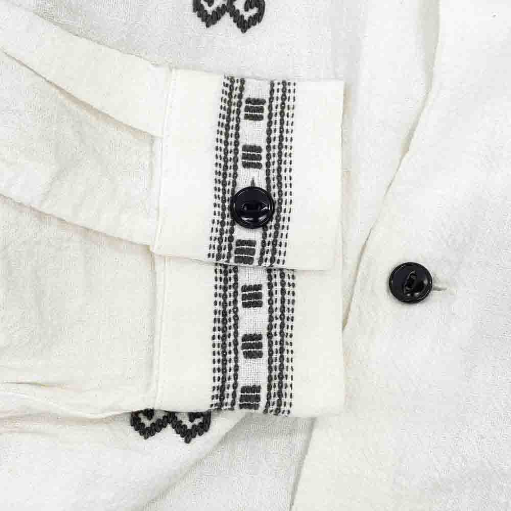 TENDERLOIN テンダーロイン T-BAJA SHT L/S バハ シャツ 長袖 ホワイト系 XS【中古】