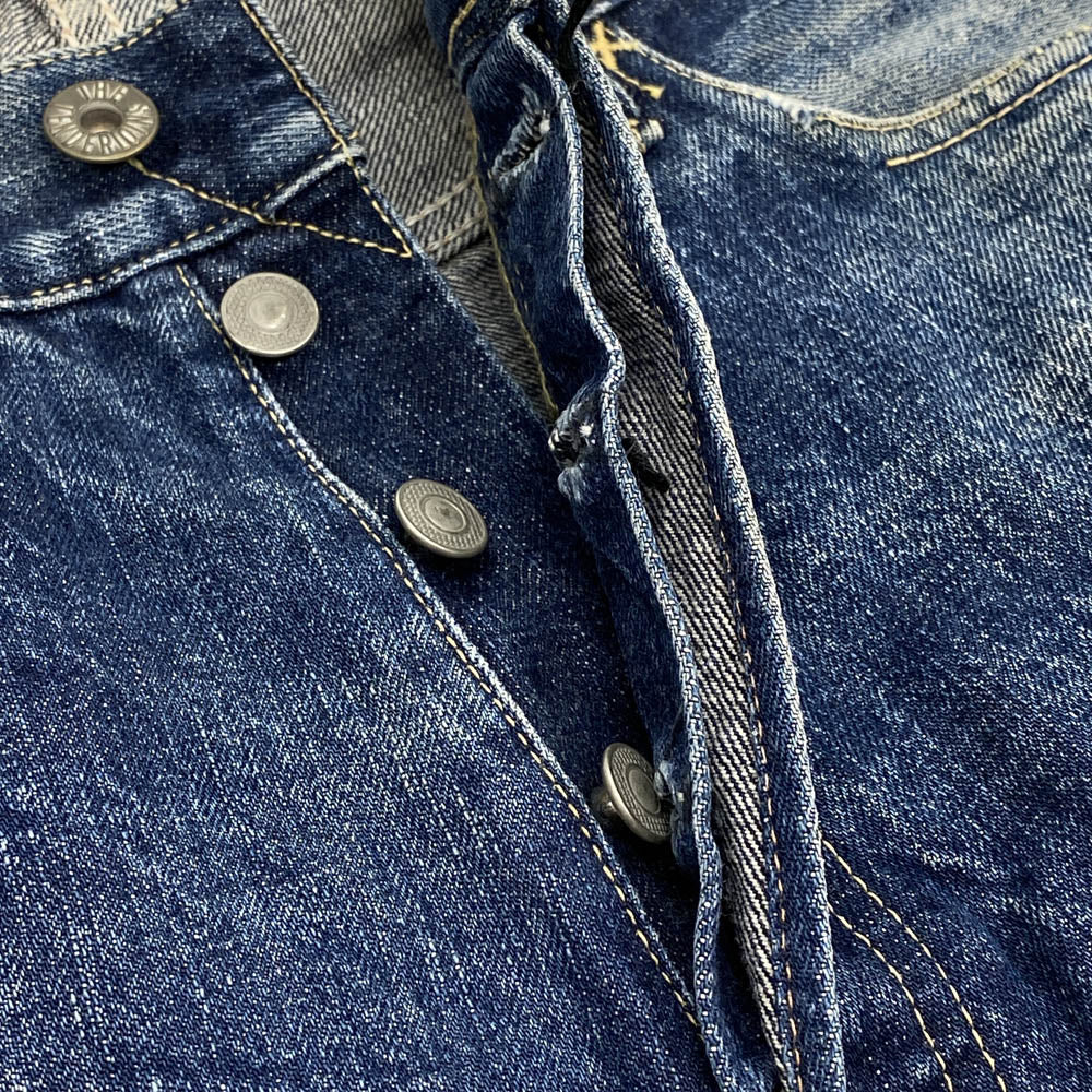 TENDERLOIN テンダーロイン T-RIDERS E シンチバック デニム パンツ インディゴブルー系 30【中古】