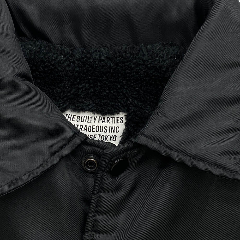 WACKO MARIA ワコマリア 16AW BOA COACH JACKET ブラック系 M【中古】