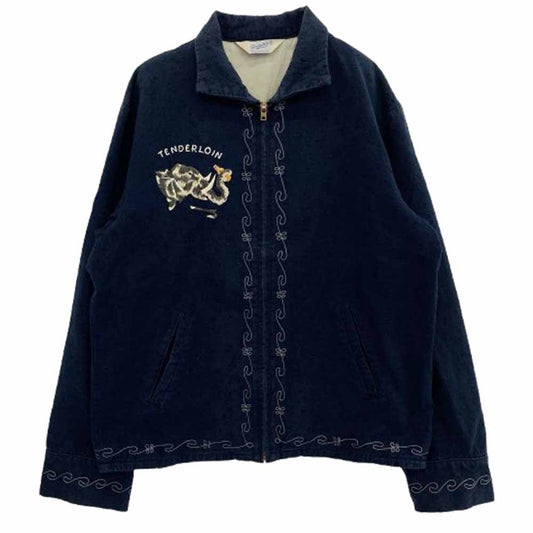 TENDERLOIN テンダーロイン T-SOUVENIR JKT スーベニア ジャケット ネイビー系 XS【中古】